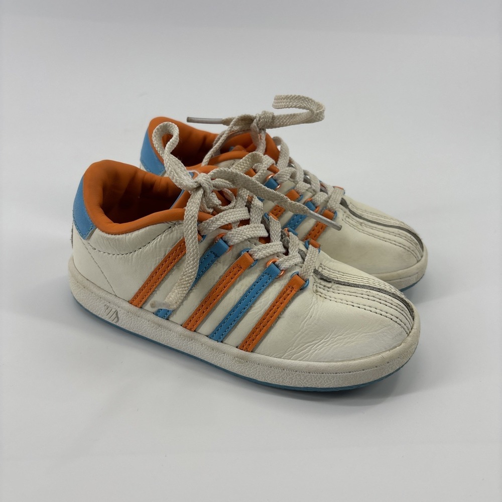 Blippi K-Swiss Toddler Kids Unisex Sneakers Size 10 EUC Orange/Blue Blippi